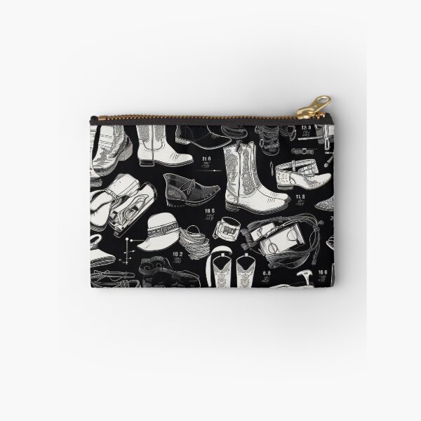 Item preview, Cowboy Boots Knolling Art | Illustration | Black & White | 8K | designed and sold by Hazmat-AI7.