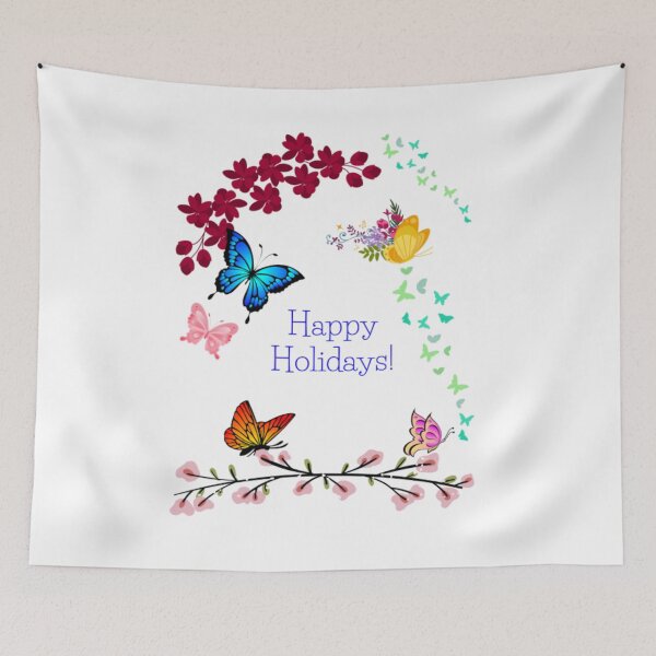 Item preview, happy holidays designed and sold by Ikilukishop.