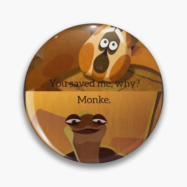 Item preview, You saved me why monke designed and sold by EveisnotanEevee.