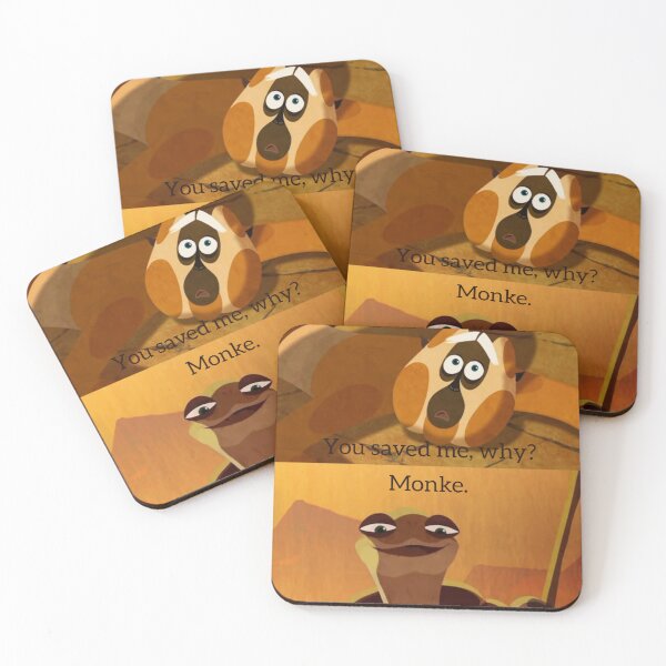 Item preview, You saved me why monke designed and sold by EveisnotanEevee.