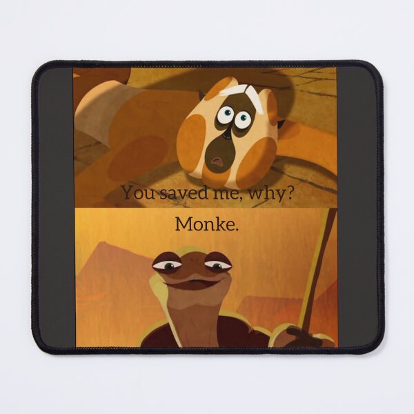 Item preview, You saved me why monke designed and sold by EveisnotanEevee.