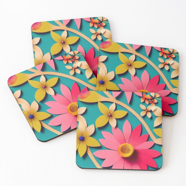 Item preview, Spring Flowers CraftPaper 2 designed and sold by PinetumDesigns.