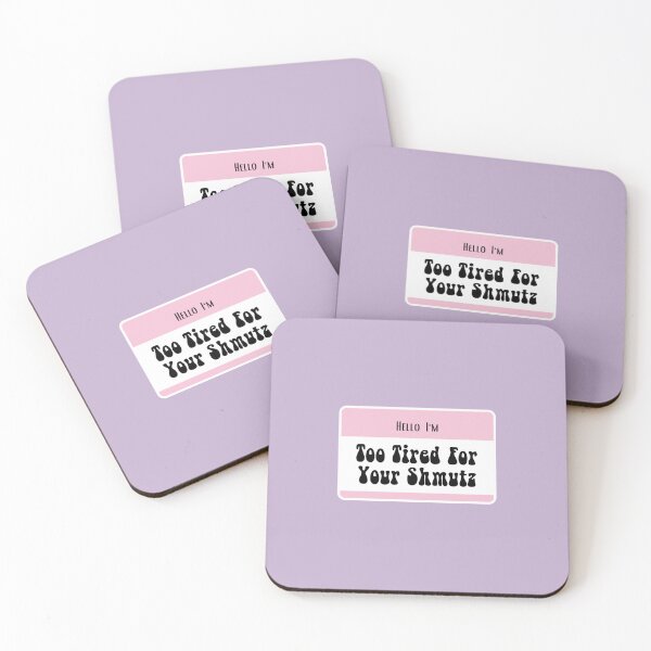 Item preview, Hello I'm too tired for your shmutz - Jewish Humor designed and sold by Swagforbubby.
