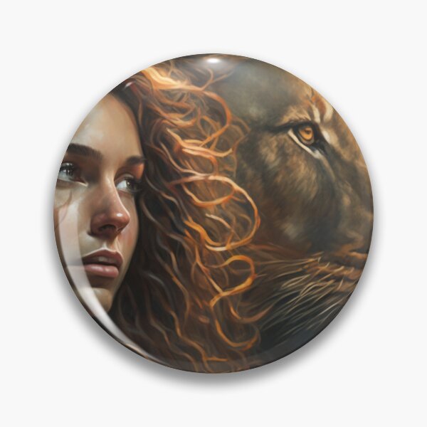 Item preview, "The Girl and her Lion" designed and sold by Krystian Maliszewski.
