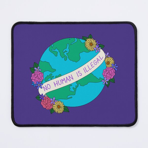Item preview, No Human Is Illegal designed and sold by heroics.