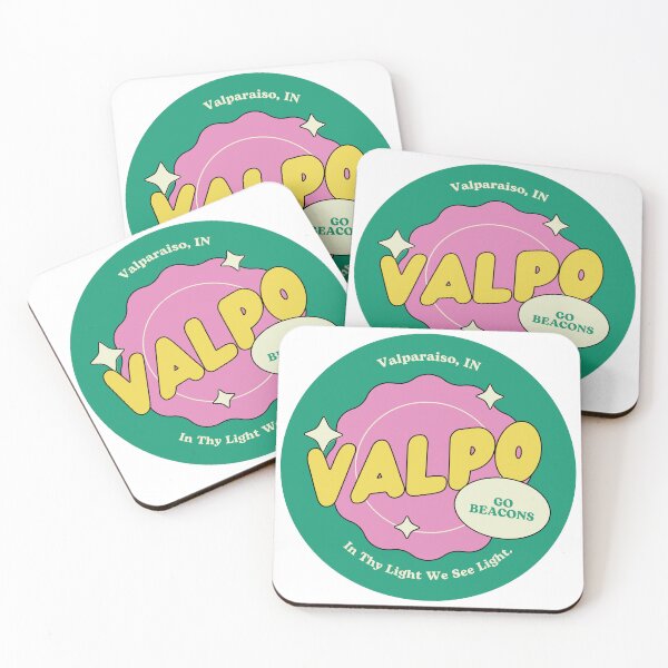 Item preview, Valpo Valparaiso University Retro Pink and Green Design designed and sold by jillyrose.