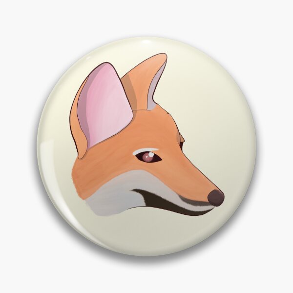 Item preview, fox profile | Cute fox | Kawaii fox | Red fox profile designed and sold by LufikamiDesign.