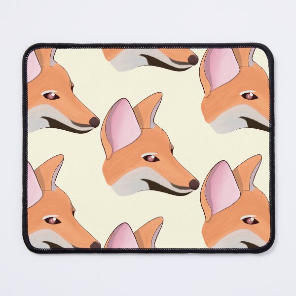 Item preview, fox profile | Cute fox | Kawaii fox | Red fox profile designed and sold by LufikamiDesign.