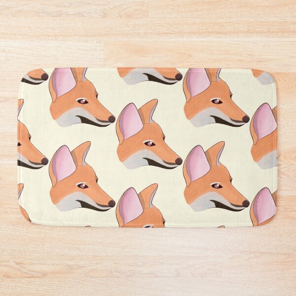 Item preview, fox profile | Cute fox | Kawaii fox | Red fox profile designed and sold by LufikamiDesign.
