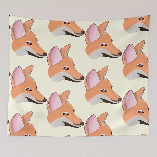 Item preview, fox profile | Cute fox | Kawaii fox | Red fox profile designed and sold by LufikamiDesign.