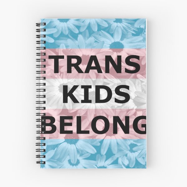 Item preview, Trans Kids Belong (flowers) designed and sold by Phantasm-NW.
