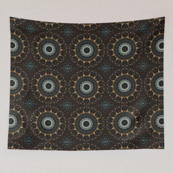 Item preview, Pineapple Kaleidoscope Pattern 25 designed and sold by Swabcraft.