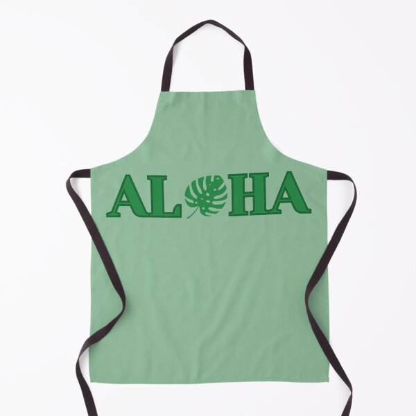 Item preview, aloha with monstera design green designed and sold by maplunk.