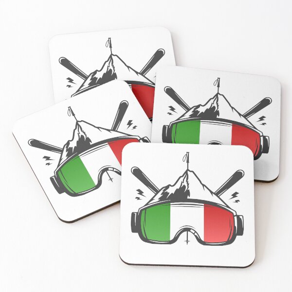 Item preview, Italy Flag Italian Ski Skiing Holiday Skier Souvenir designed and sold by JackCurtis1991.