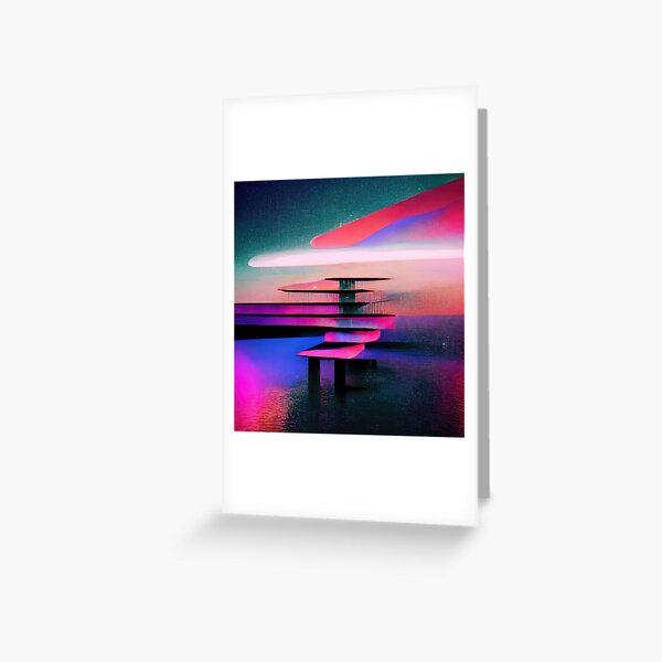 Aesthetic Acceleration (v2) | Aesthetic Collection Greeting Card