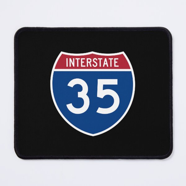 Item preview, I-35 Interstate Sign designed and sold by nationalparkfan.