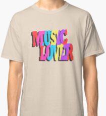 Music Lover Classic T-Shirt