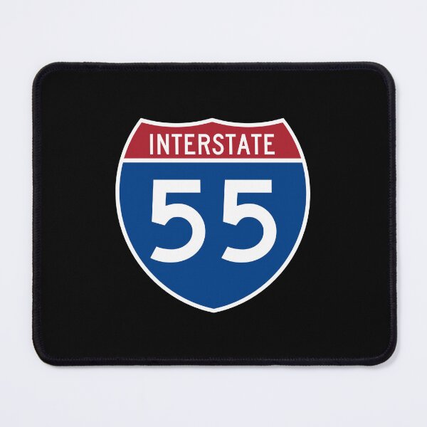 Item preview, I-55 Interstate Sign designed and sold by nationalparkfan.