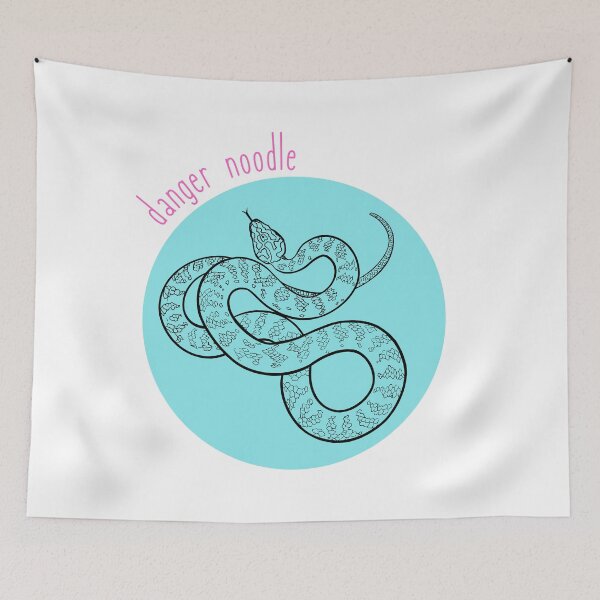 Item preview, Danger noodle - blue designed and sold by jechaiyells.