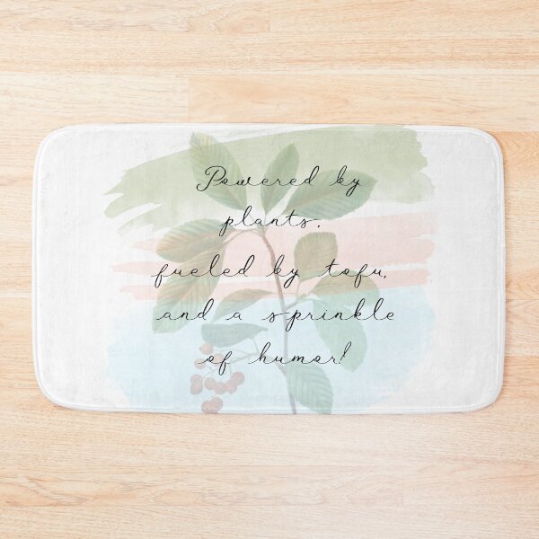 Item preview, Powered by plants, fueled by tofu, and a sprinkle of humor! designed and sold by GabrielleNG.