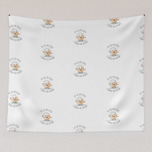 Item preview, I'm So Egg-cited I Could Egg-splode designed and sold by StickeryPickery.