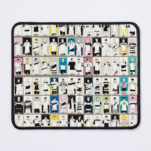 Item preview, Soccer Cards | Manga Style | Collage Art | Illustration | Soft Colors | 8K | designed and sold by Hazmat-AI7.
