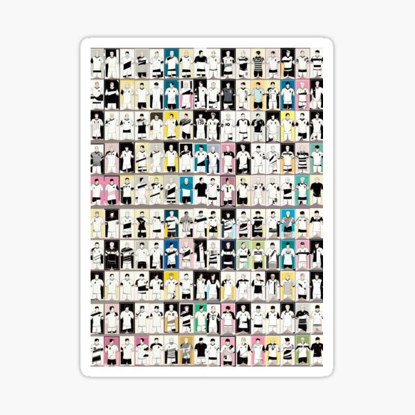 Item preview, Soccer Cards | Manga Style | Collage Art | Illustration | Soft Colors | 8K | designed and sold by Hazmat-AI7.