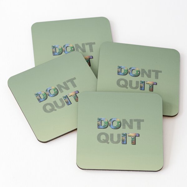 Item preview, Don't Quit - Do It Positive Vibes  designed and sold by DreamingAwake1.
