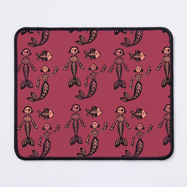 Item preview, Mermaid Skeleton Print designed and sold by avafaidian.