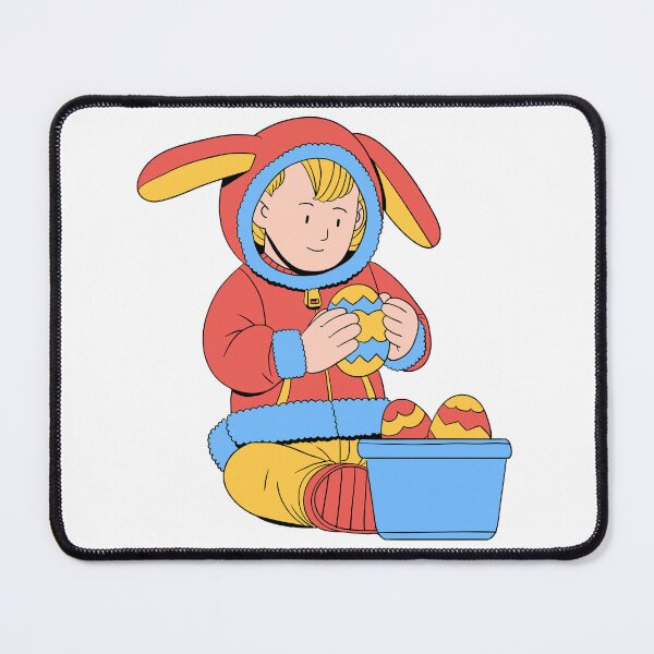 Item preview, Happy boy with eggs, Easter Day Eggs, easter bunny designed and sold by keevatee.