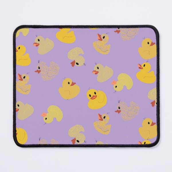 Item preview, Little Rubber Duckie pattern in purple designed and sold by paulabidiman.