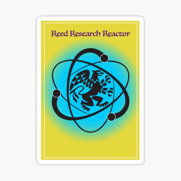 Reed Research Reactor Yellow Sticker