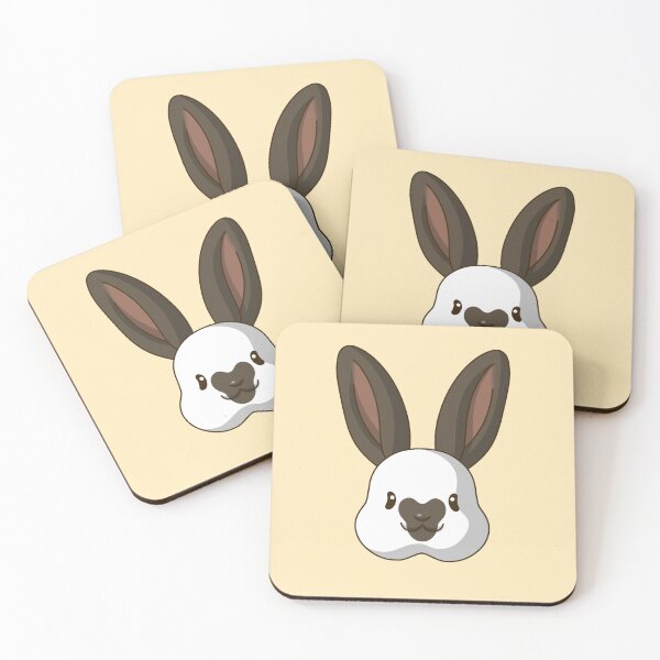 Item preview, Fluffer the Bunny (Headshot Pic) designed and sold by Kyna Arts.
