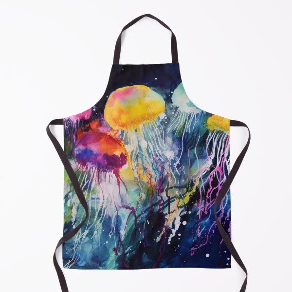Item preview, Watercolor Wash Jellyfish Party designed and sold by Matt's Artificial Nature.