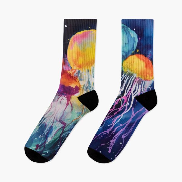 Item preview, Watercolor Wash Jellyfish Party designed and sold by Matt's Artificial Nature.