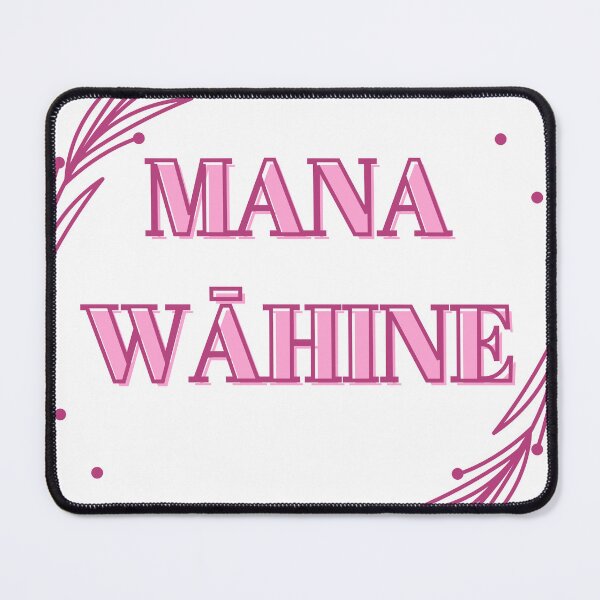 Item preview, mana wāhine pink hawaii slogan  designed and sold by maplunk.