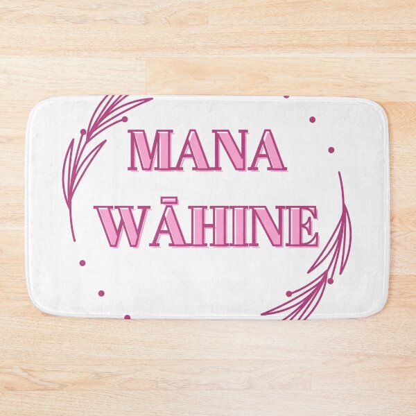 Item preview, mana wāhine pink hawaii slogan  designed and sold by maplunk.