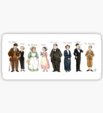 Downton-downstairs Sticker