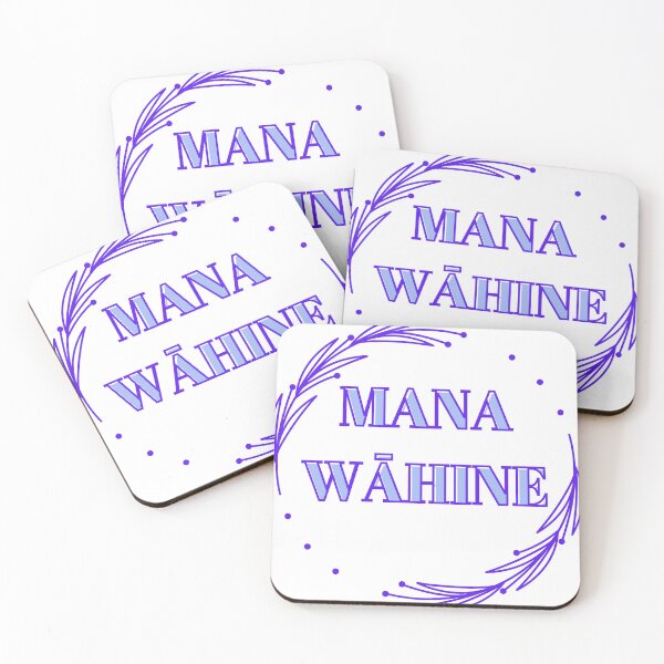 Item preview, mana wāhine blue hawaii slogan  designed and sold by maplunk.
