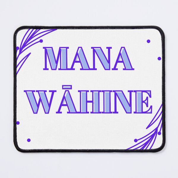 Item preview, mana wāhine blue hawaii slogan  designed and sold by maplunk.
