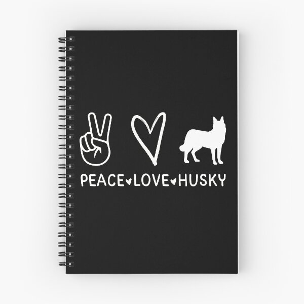 Item preview, Peace Love Husky designed and sold by HuskyHuddle.
