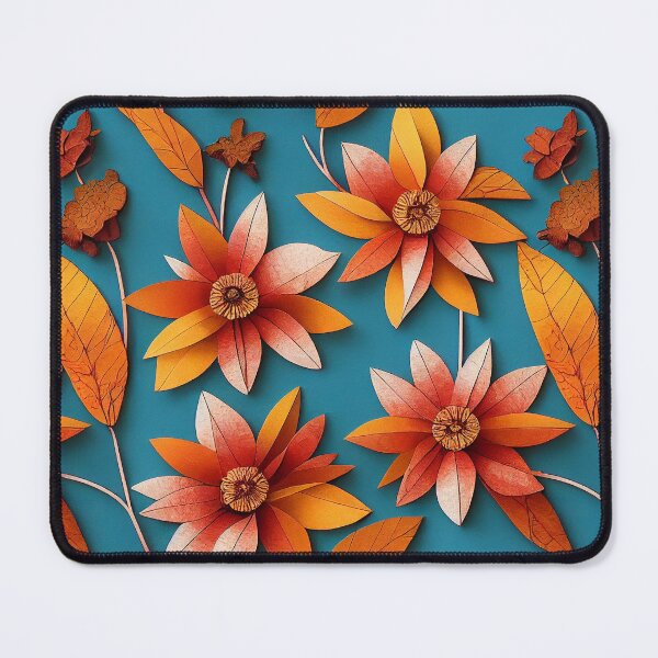 Item preview, Autumn Flowers CraftPaper 2 designed and sold by PinetumDesigns.