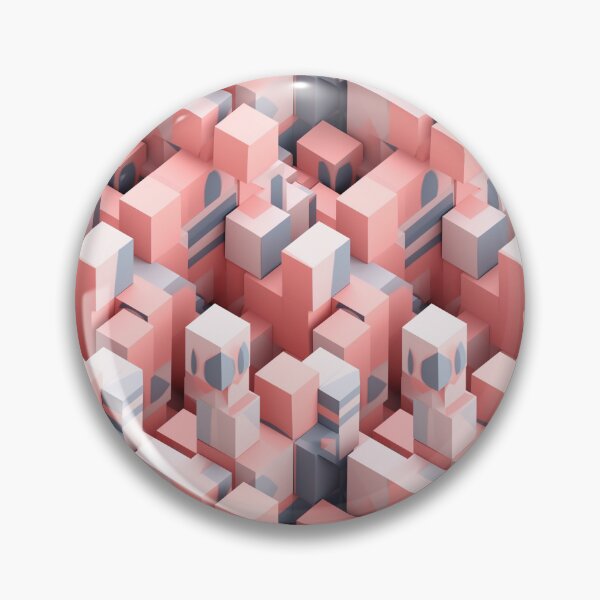 Item preview, Pink Cubes designed and sold by bkrstudio.