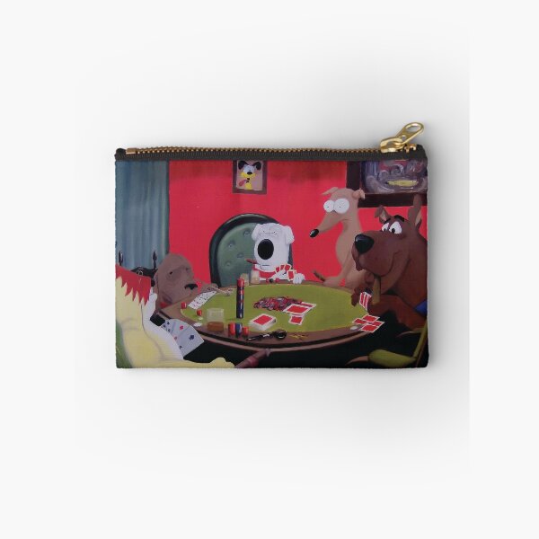 Item preview, Cartoon Dogs Playing Poker designed and sold by Digitzed Glass.
