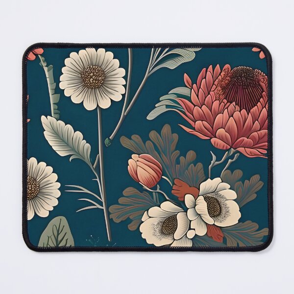 Item preview, Retro floral pattern designed and sold by jortan1.