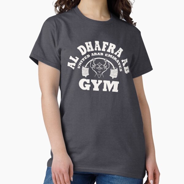 Item preview, Dhafra gym shirt designed and sold by Willdeer.