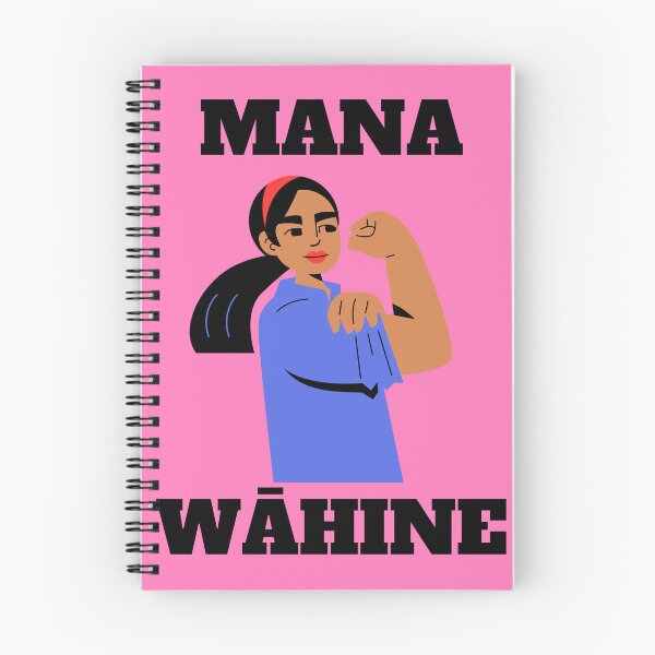 Item preview, mana wāhine strong woman pink design designed and sold by maplunk.