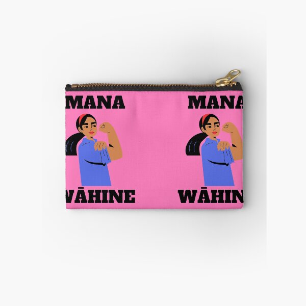 Item preview, mana wāhine strong woman pink design designed and sold by maplunk.