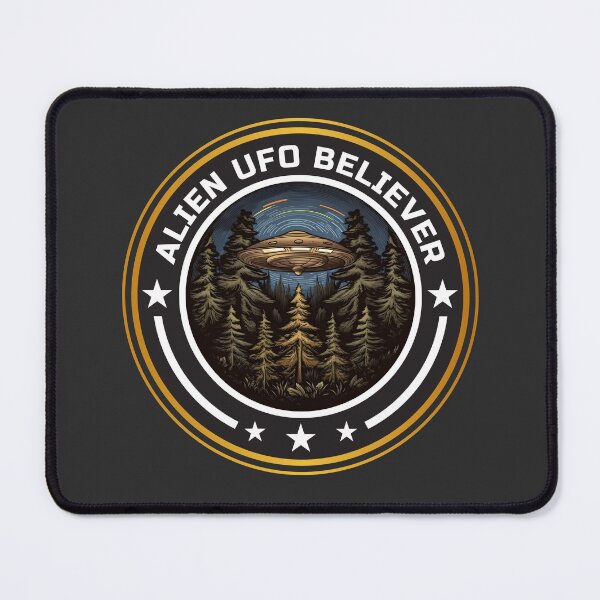 Item preview, Alien UFO Believer Badge designed and sold by bagstudio.