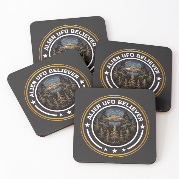 Item preview, Alien UFO Believer Badge designed and sold by bagstudio.